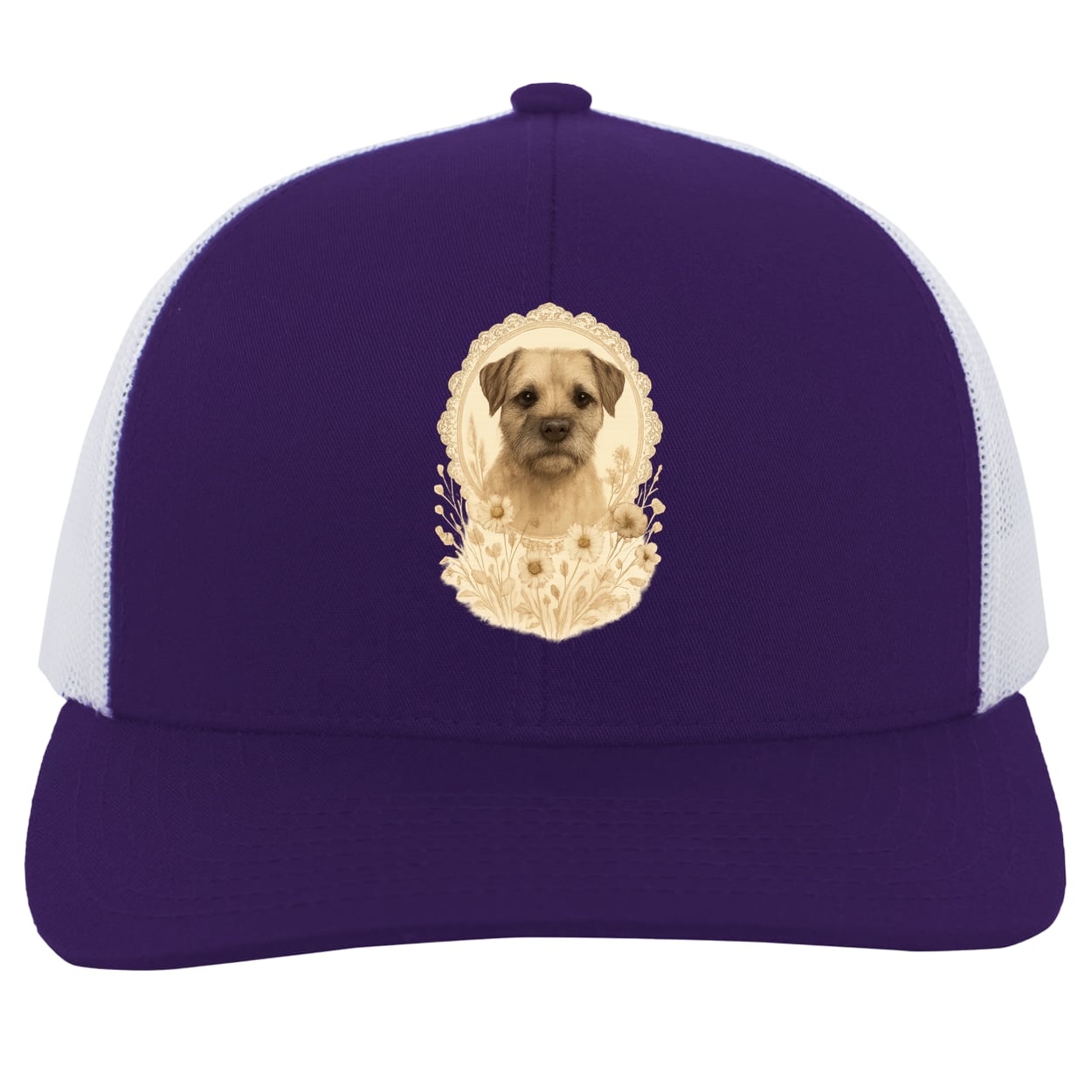 104C Trucker Snap Back - Purple/White