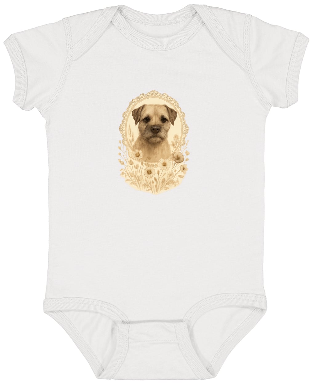 4424 Infant Fine Jersey Bodysuit - White