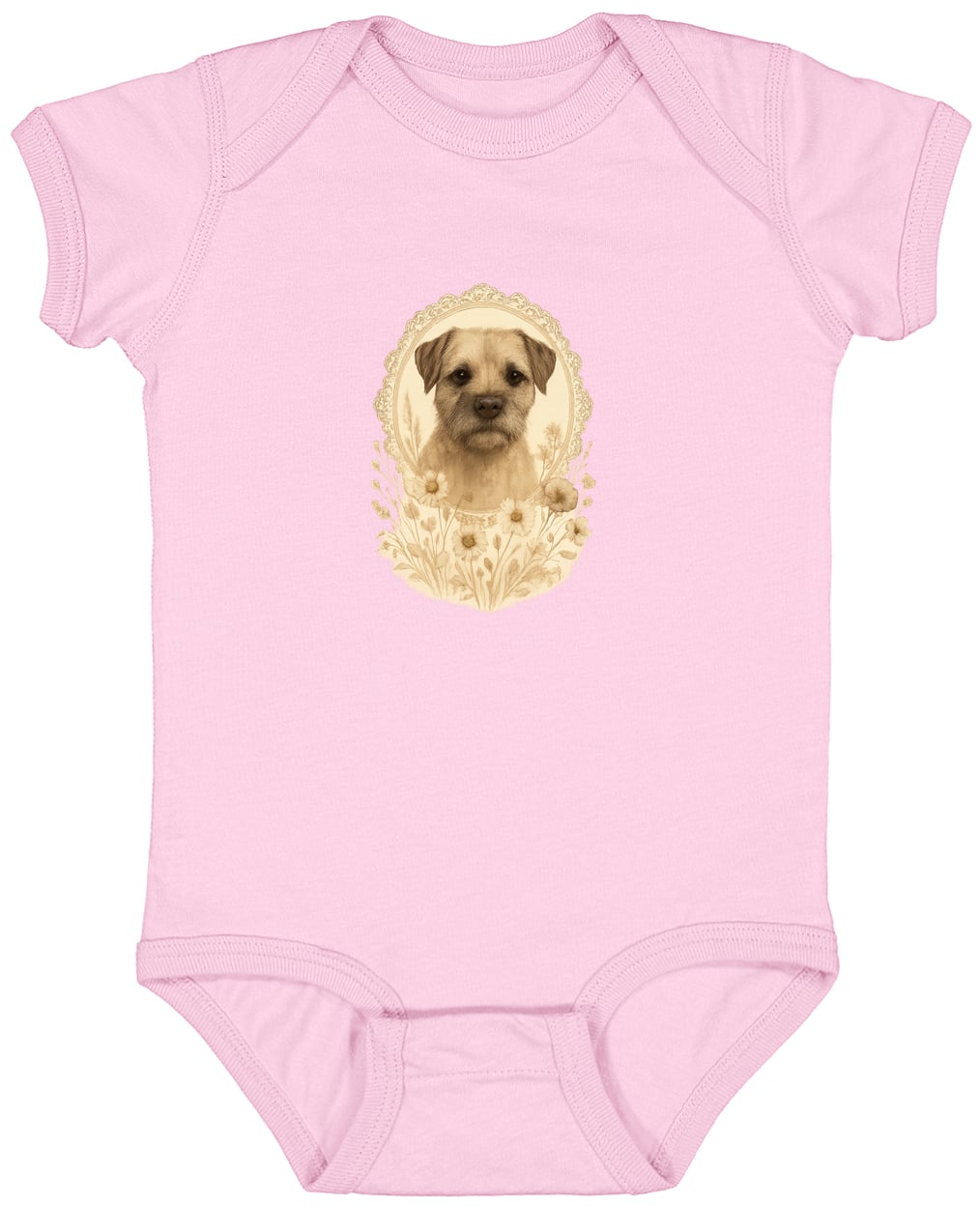 4424 Infant Fine Jersey Bodysuit - Pink