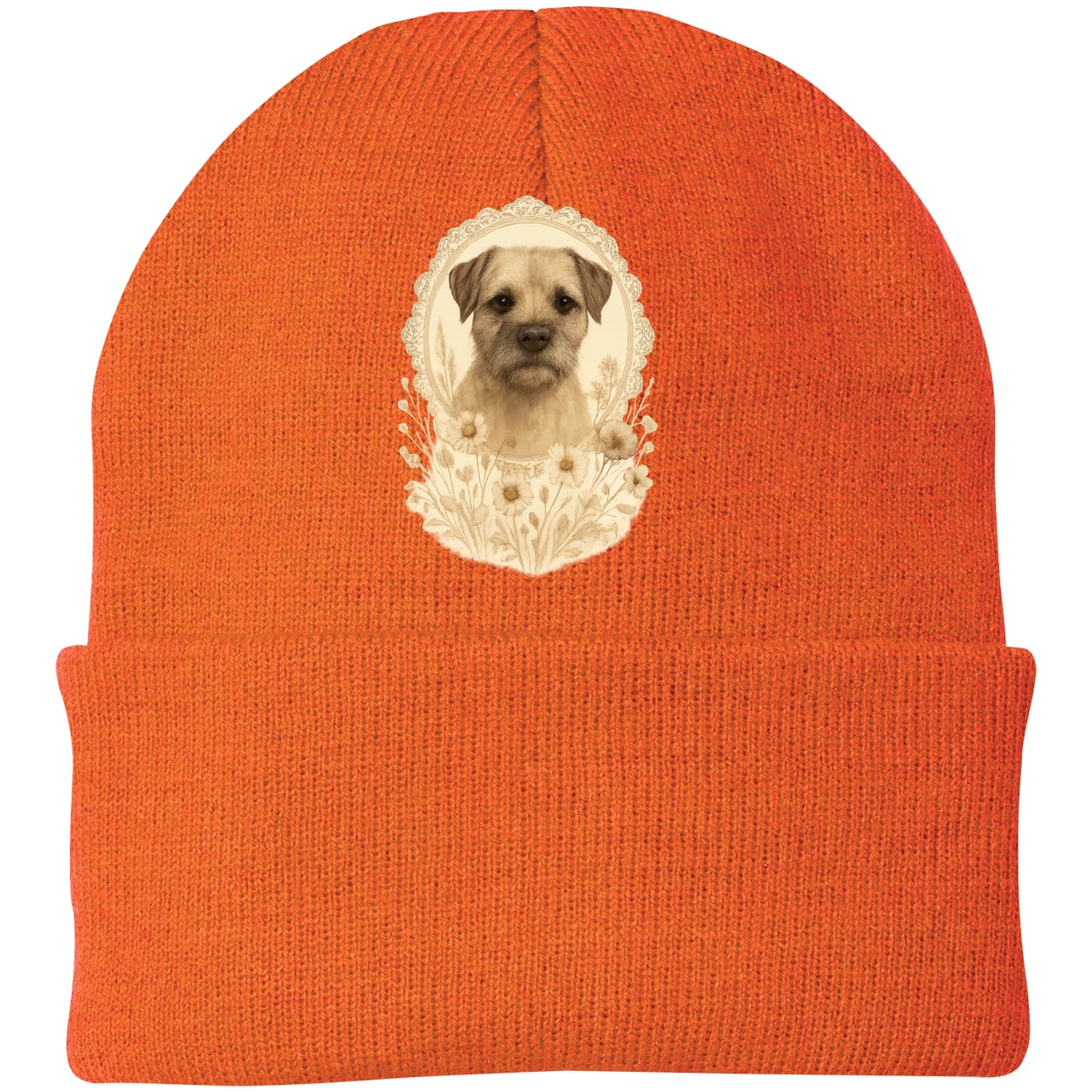 CP90 Port & Company Knit Beanie - Neon Orange
