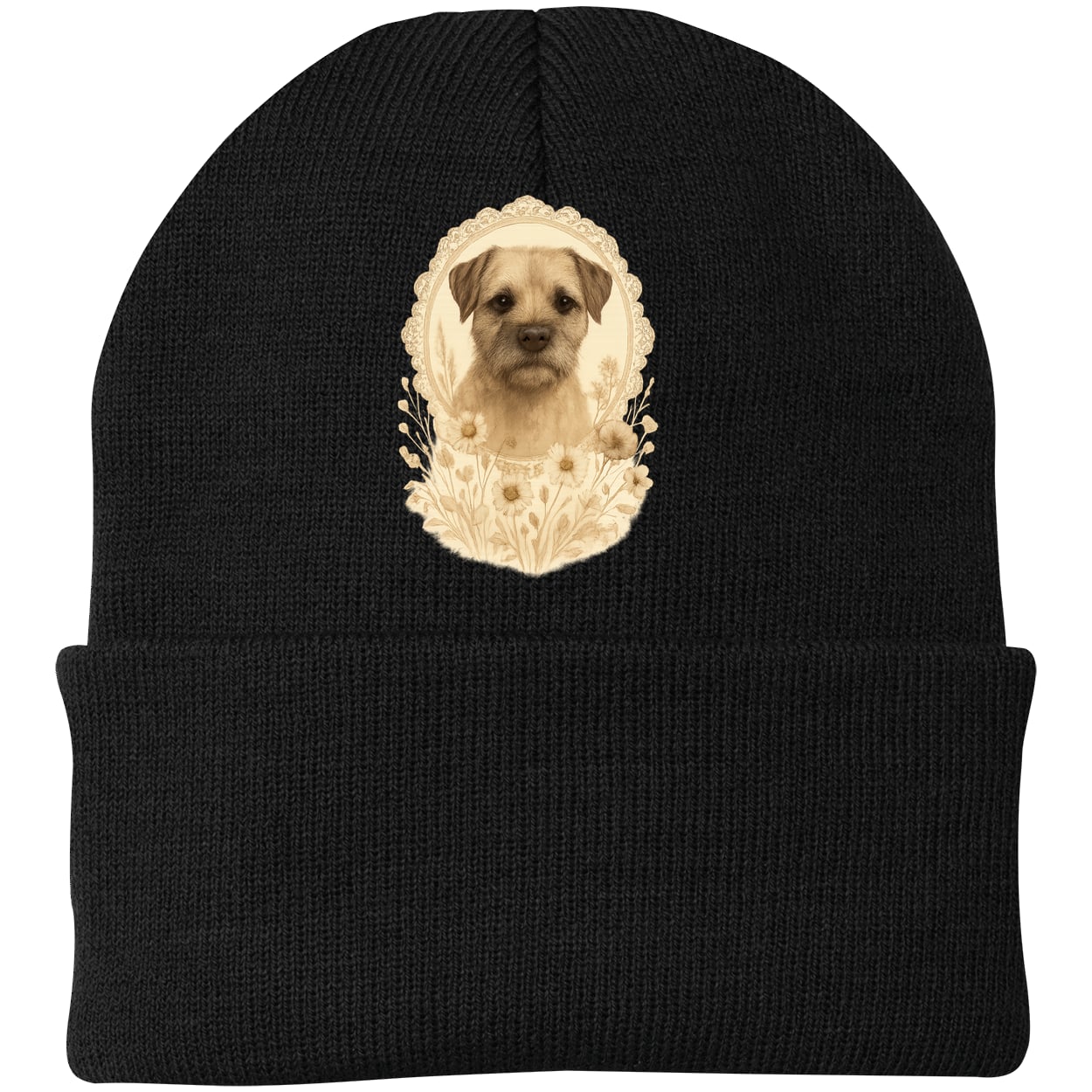 CP90 Port & Company Knit Beanie - Black
