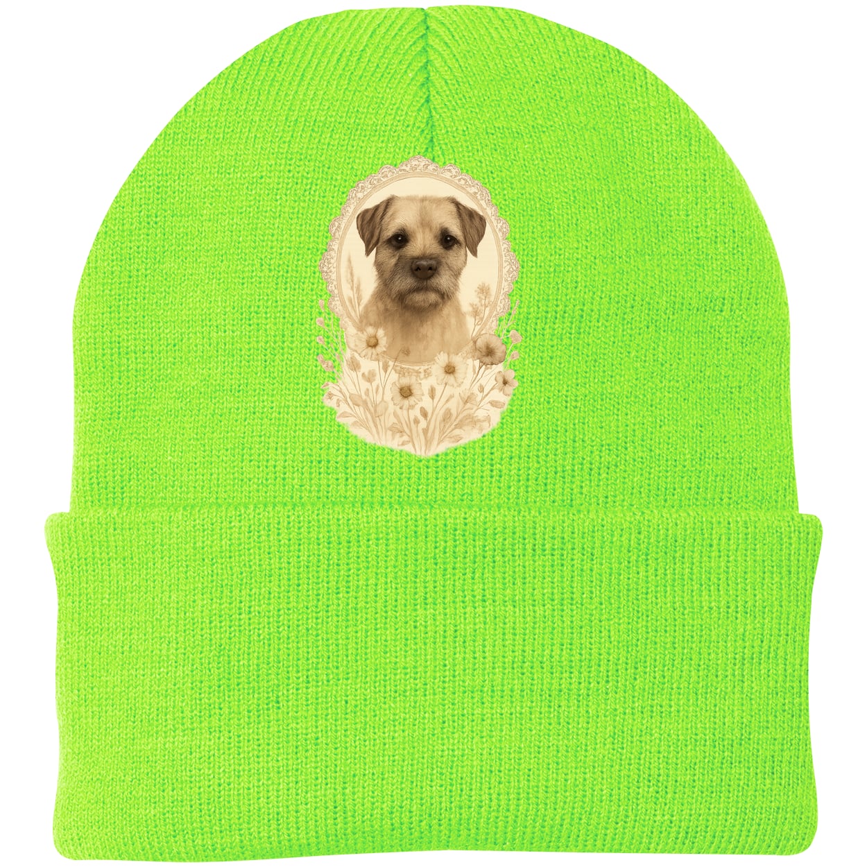 CP90 Port & Company Knit Beanie - Neon Green