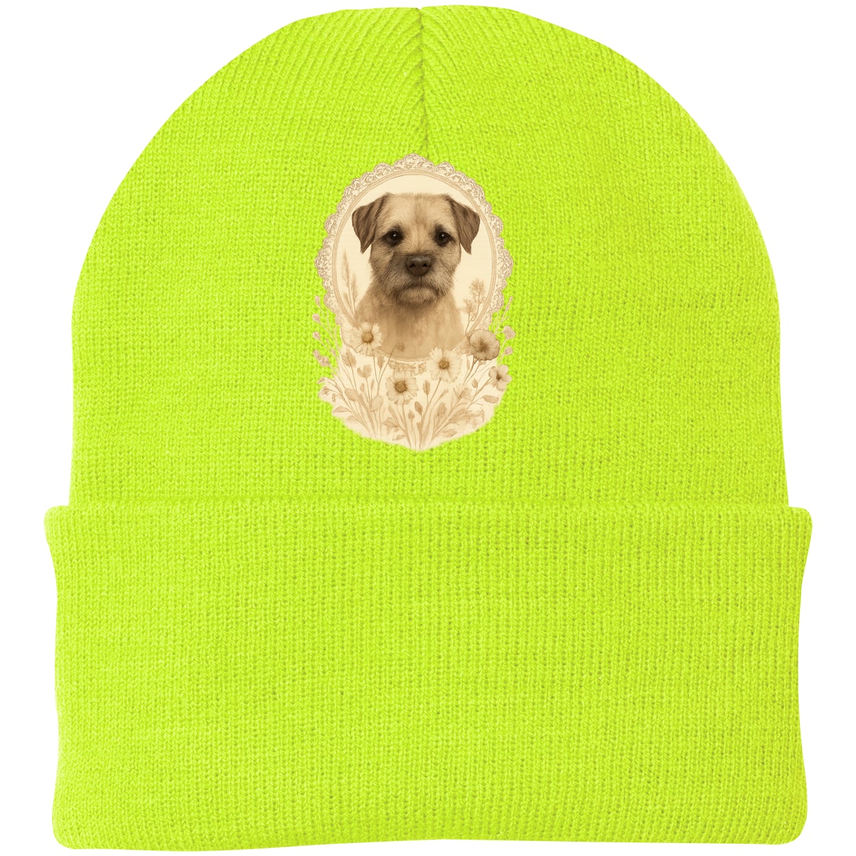 CP90 Port & Company Knit Beanie - Neon Yellow