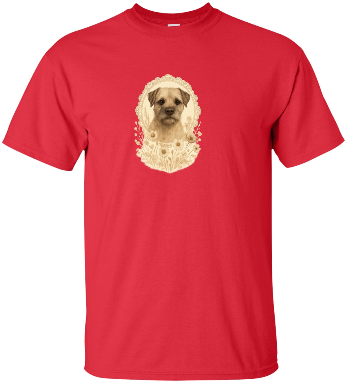 G200T Gildan Mens Tall Ultra Cotton Tee - Red
