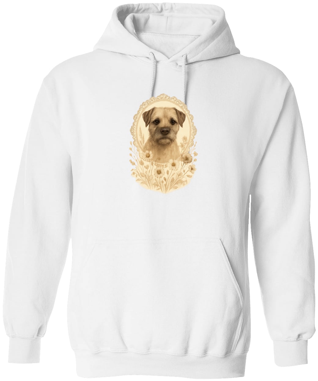 G185 Gildan Pullover Hoodie - White