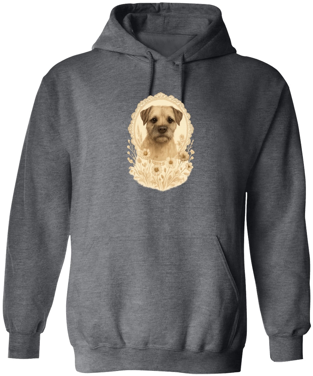 G185 Gildan Pullover Hoodie - Dark Heather
