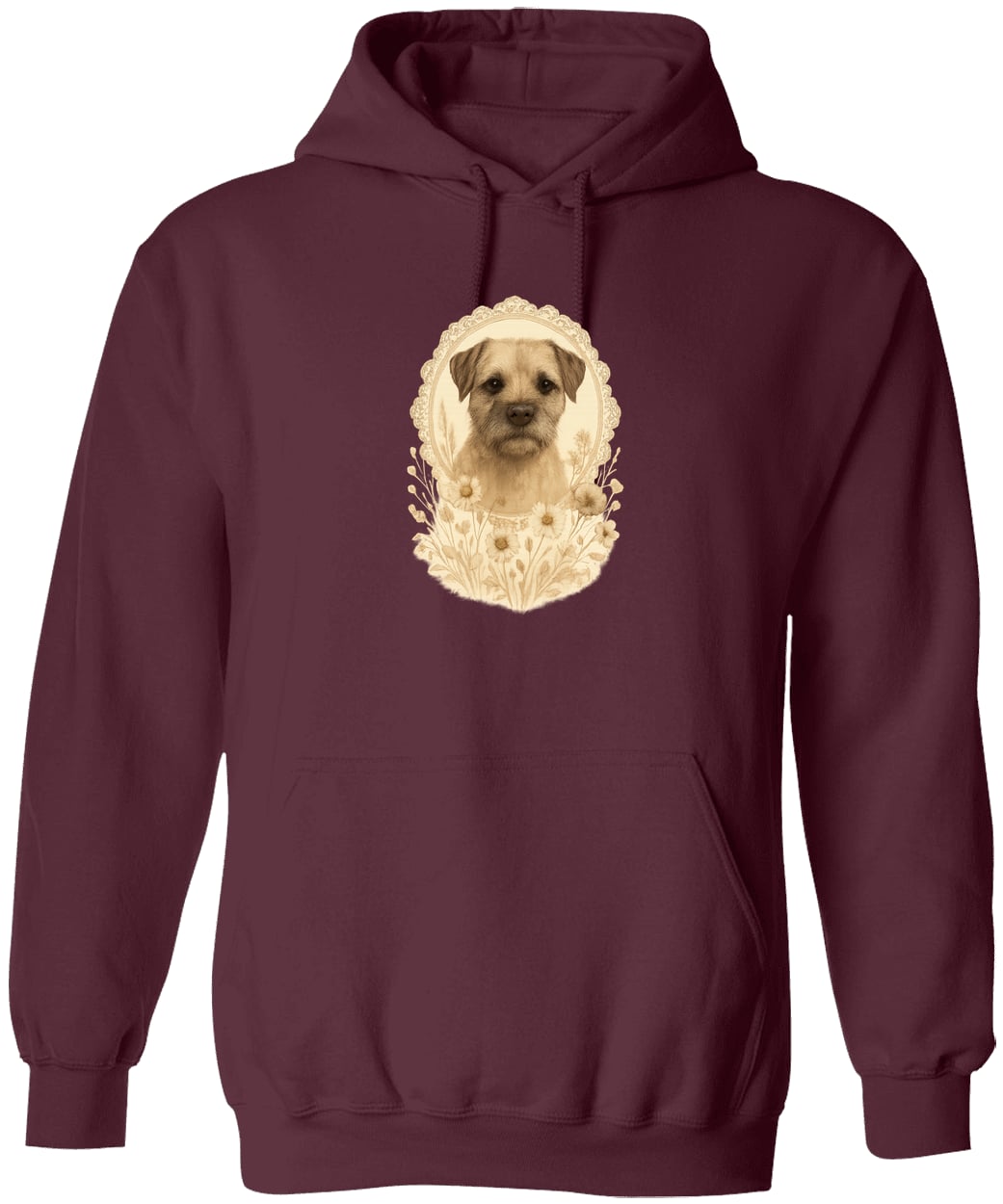 G185 Gildan Pullover Hoodie - Maroon