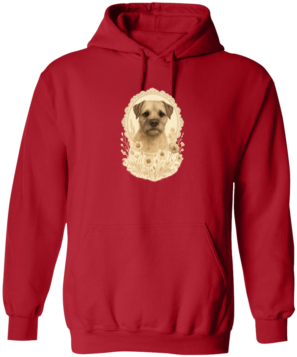 G185 Gildan Pullover Hoodie - Red