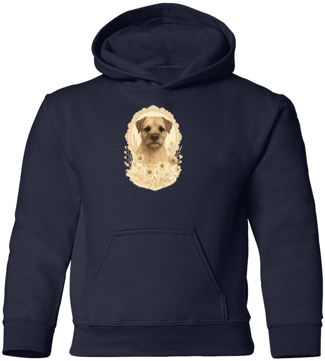 G185B Gildan Youth Pullover Hoodie - Navy
