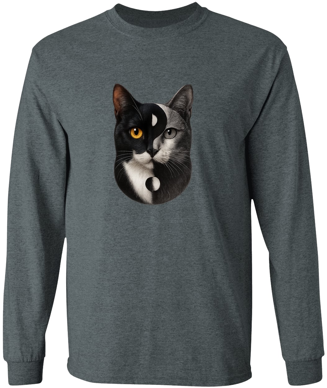 G540 LS T-Shirt 5.3 oz. - Dark Heather