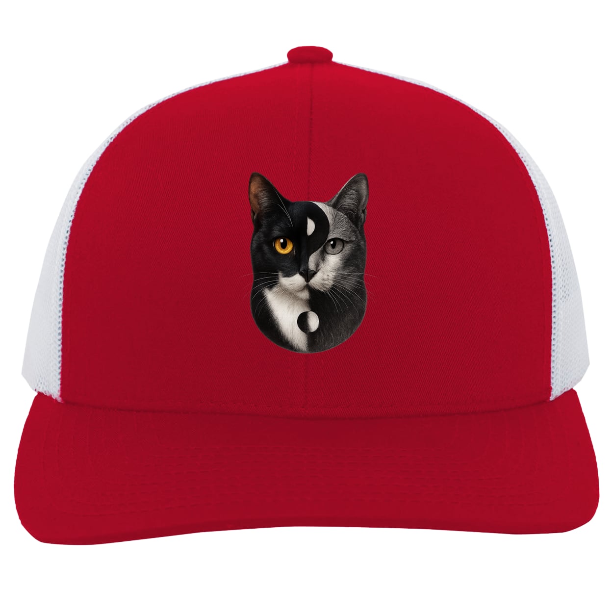 104C Trucker Snap Back - Red/White