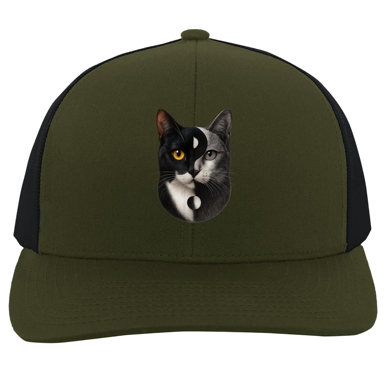104C Trucker Snap Back - Moss/Charcoal