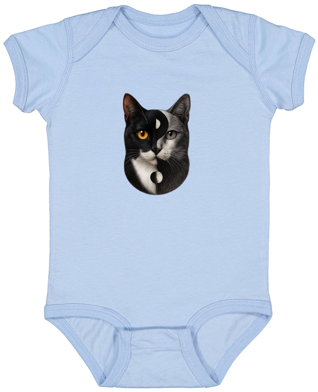 4424 Infant Fine Jersey Bodysuit - Light Blue