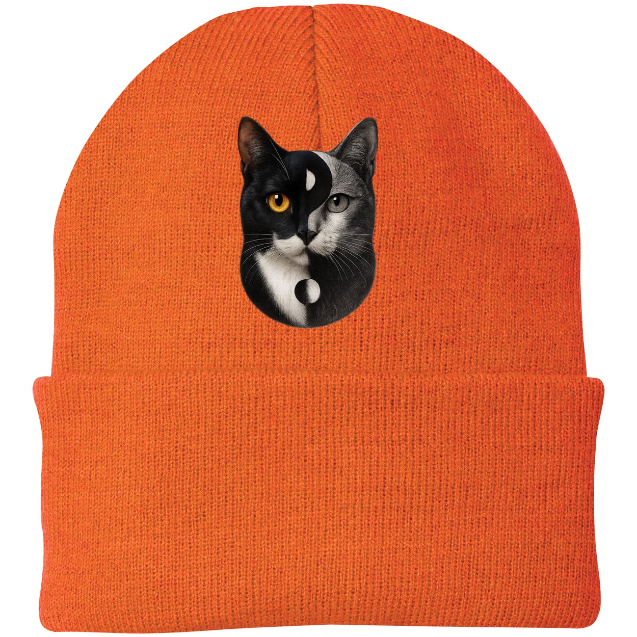 CP90 Port & Company Knit Beanie - Neon Orange