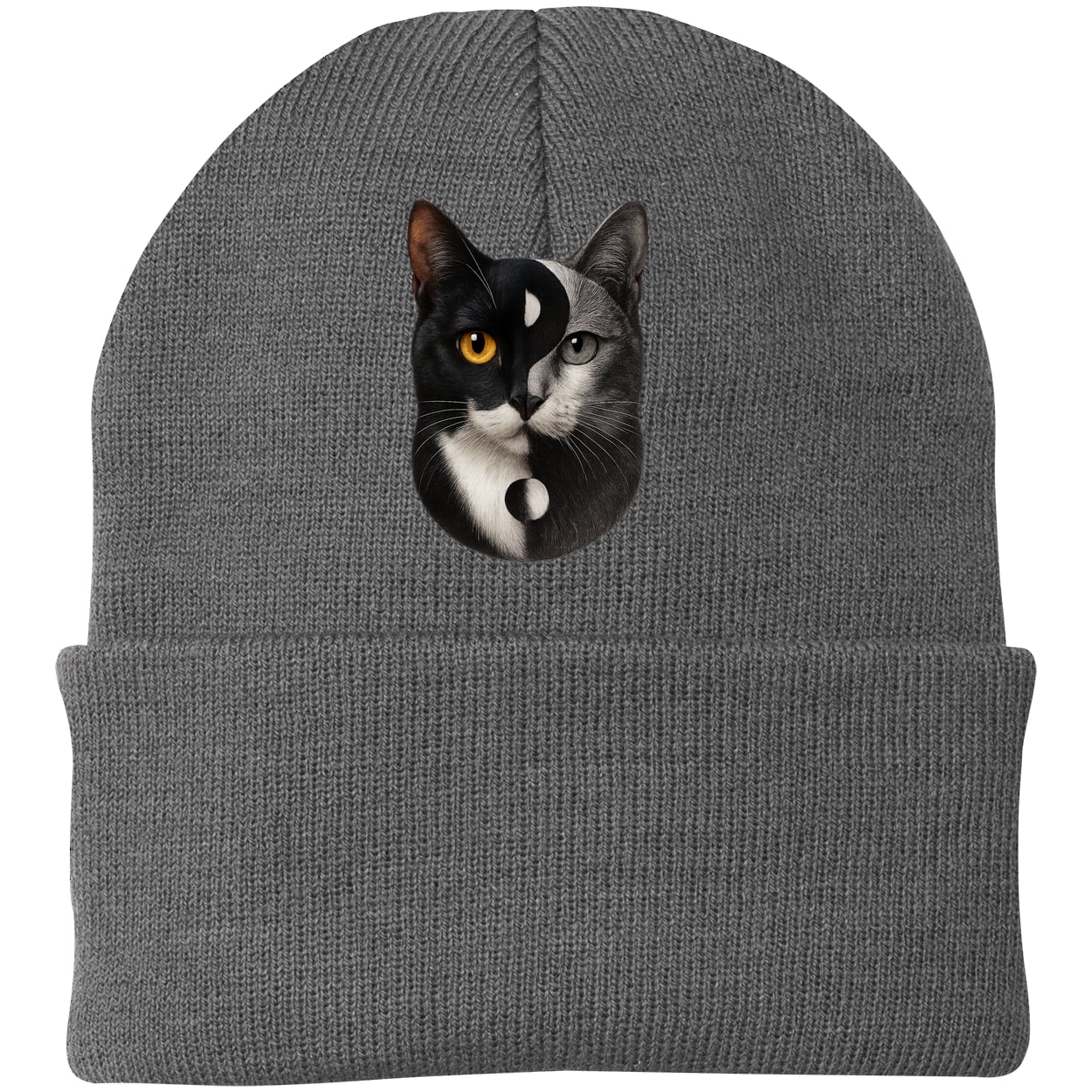 CP90 Port & Company Knit Beanie - Athletic Oxford