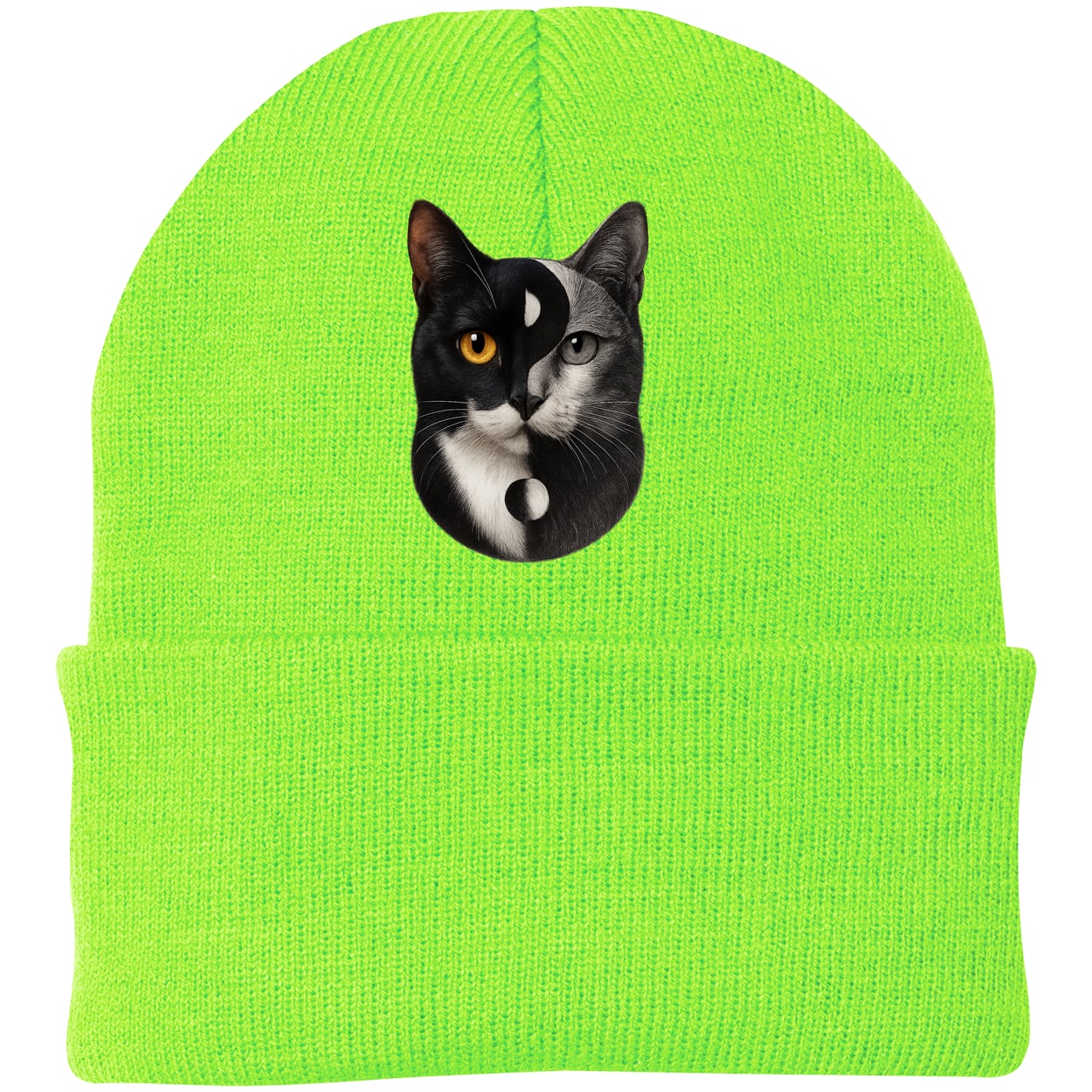 CP90 Port & Company Knit Beanie - Neon Green