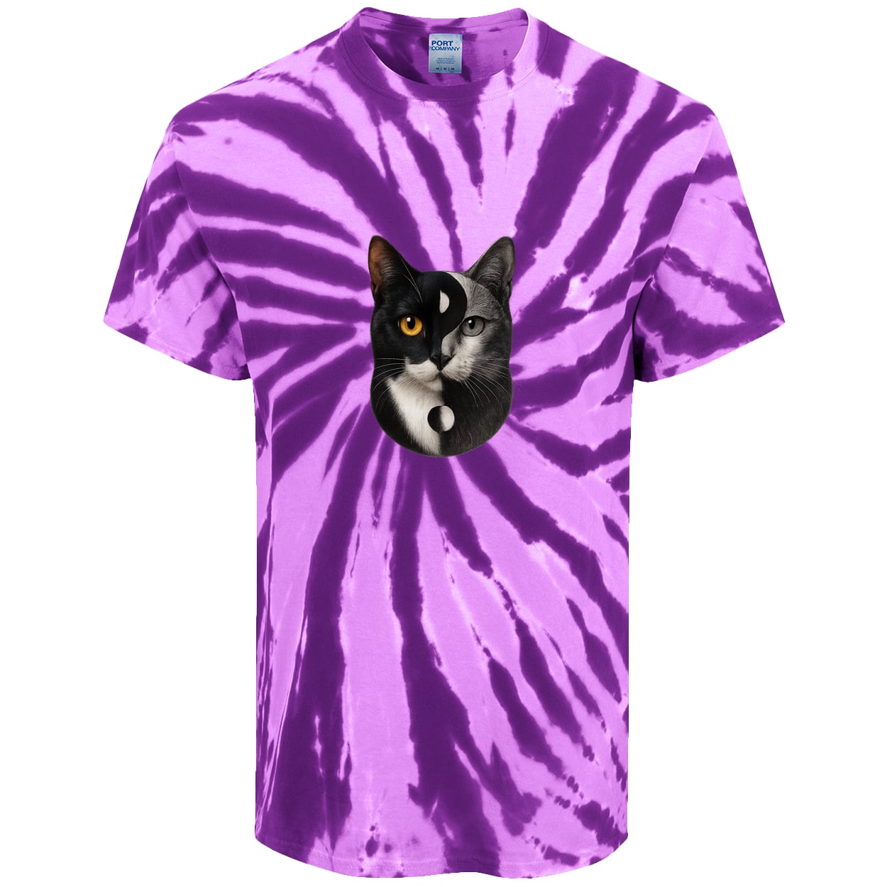 PC147 Port & Company Tie-Dye Tee - Purple