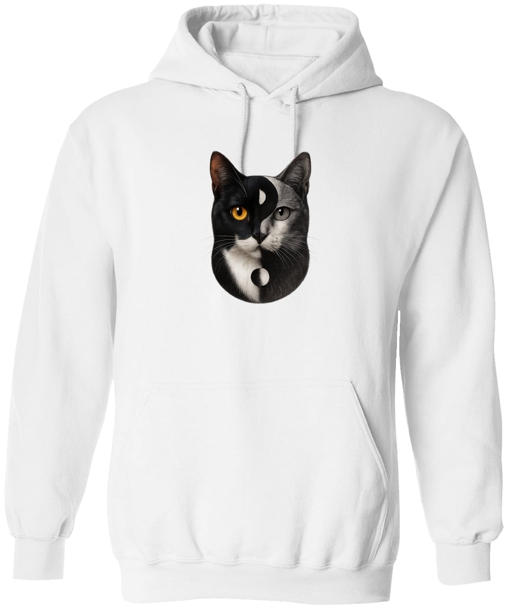 G185 Gildan Pullover Hoodie - White