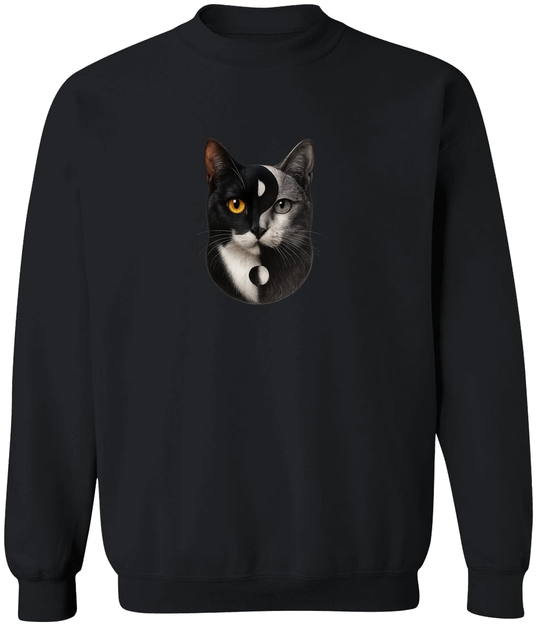 G180 Gildan Crewneck Pullover Sweatshirt - Black