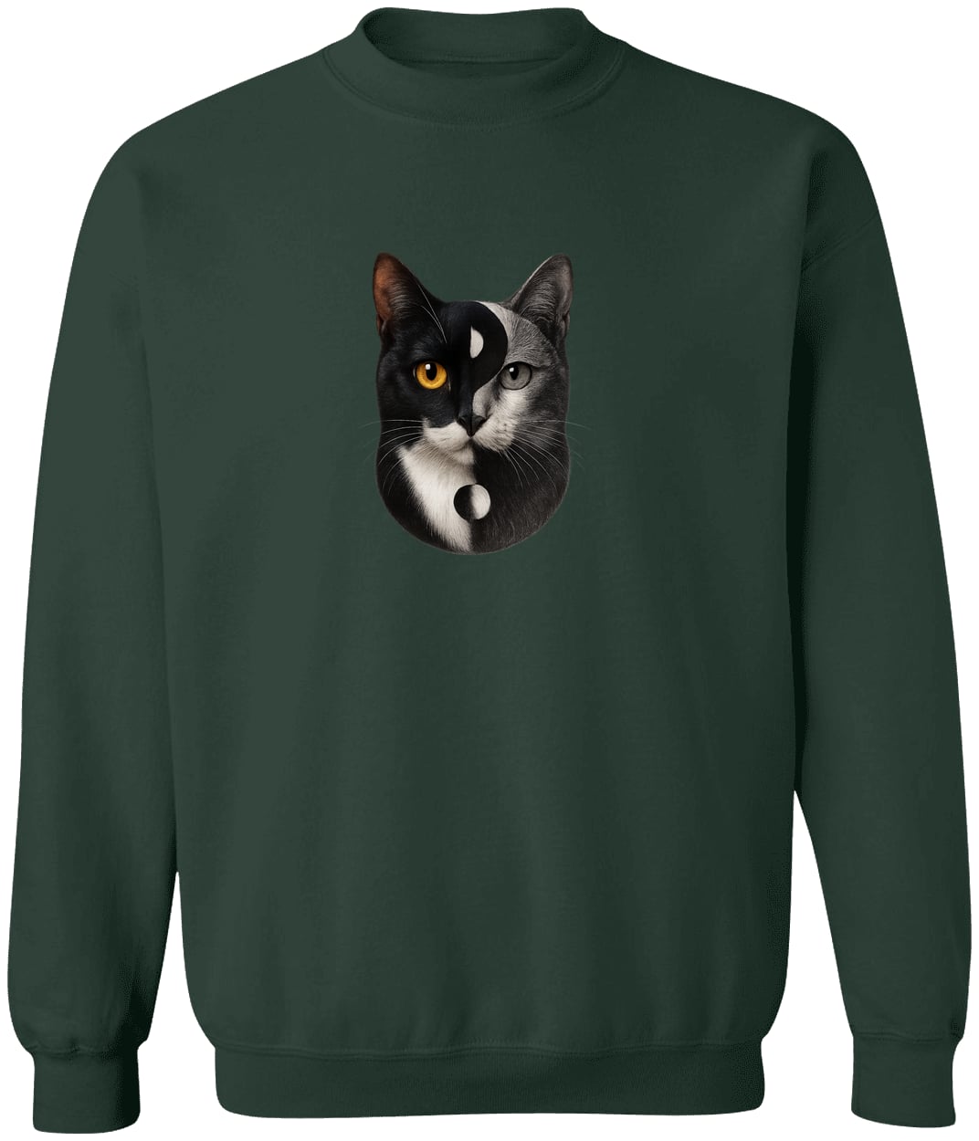 G180 Gildan Crewneck Pullover Sweatshirt - Forest Green