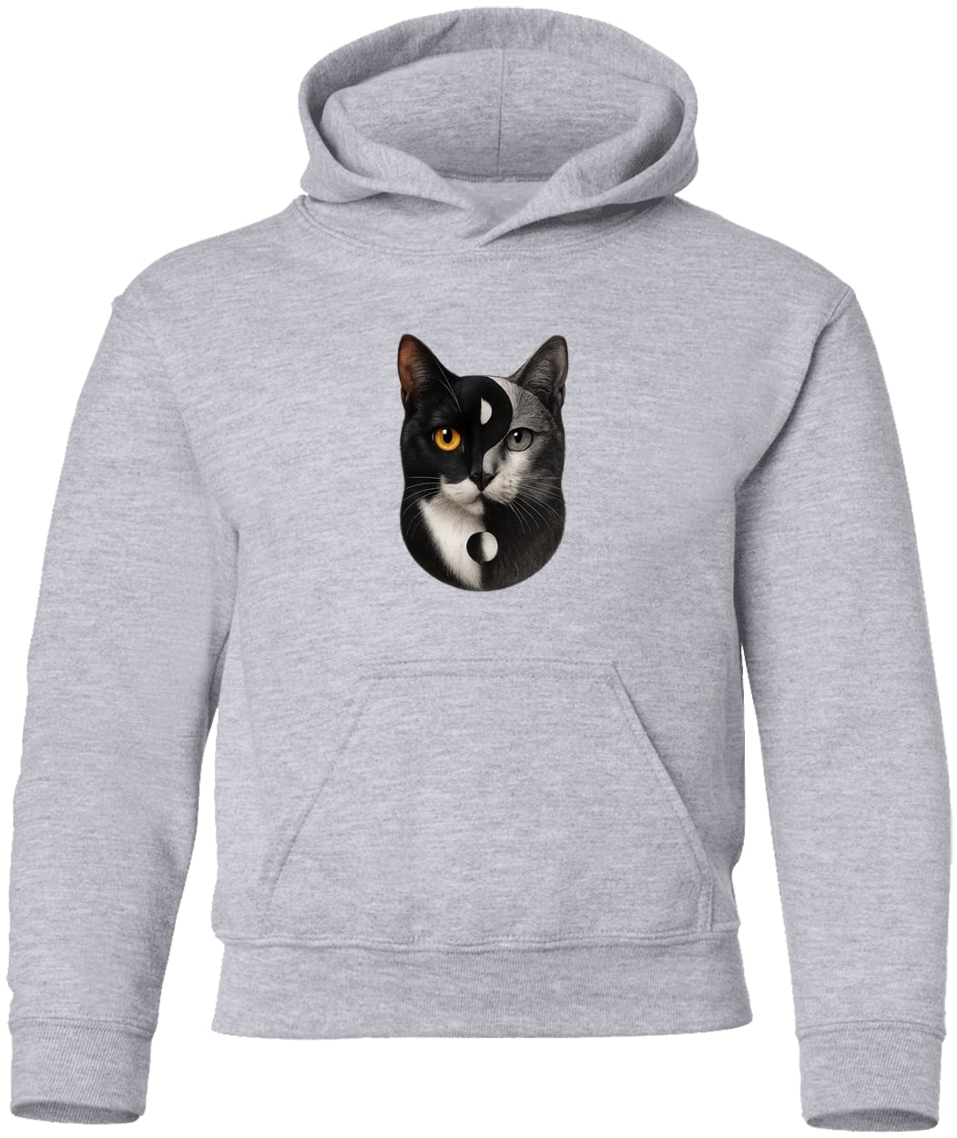 G185B Gildan Youth Pullover Hoodie - Sport Grey