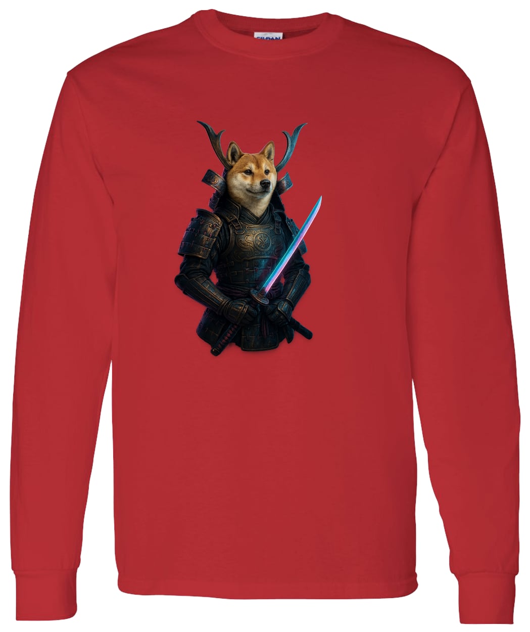 G540 LS T-Shirt 5.3 oz. - Red