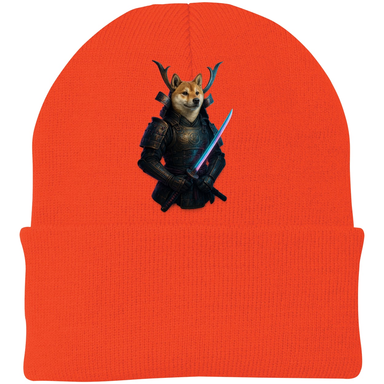 CP90 Port & Company Knit Beanie - Athletic Orange