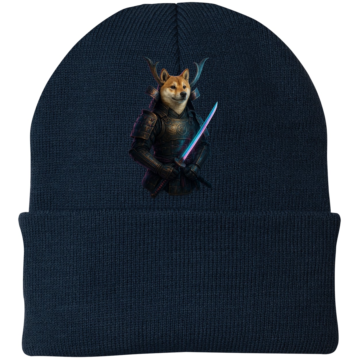 CP90 Port & Company Knit Beanie - Navy