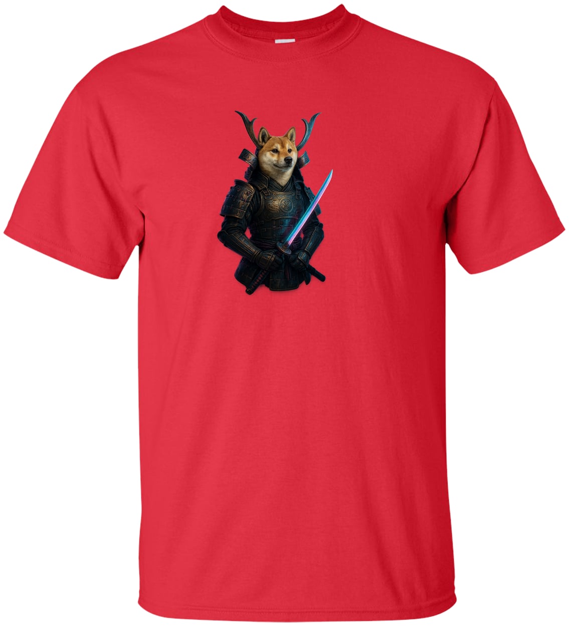 G200T Gildan Mens Tall Ultra Cotton Tee - Red