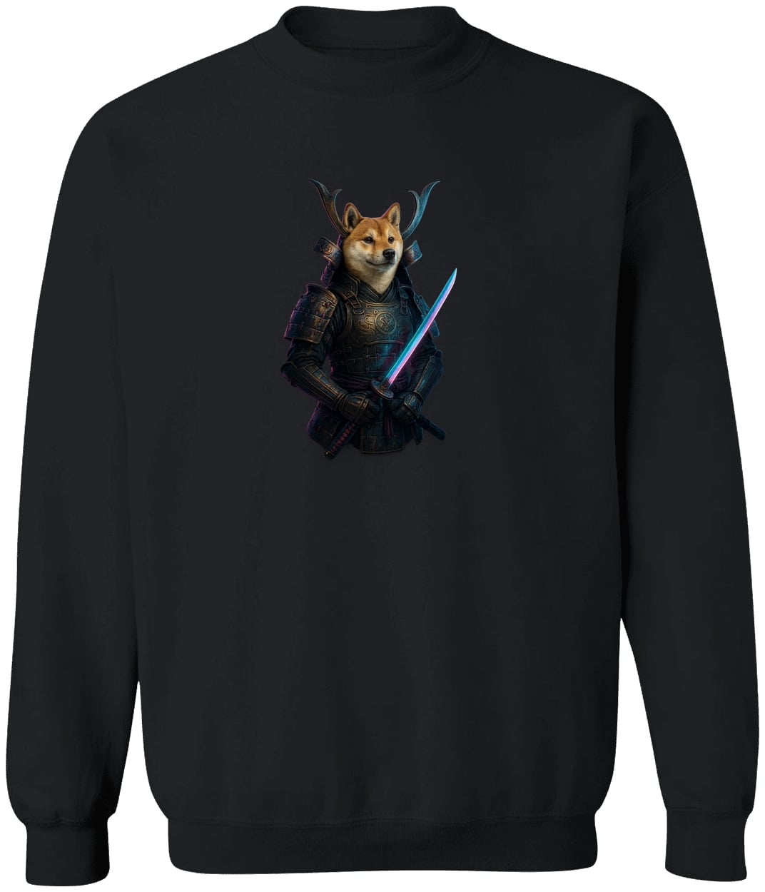 G180 Gildan Crewneck Pullover Sweatshirt - Black