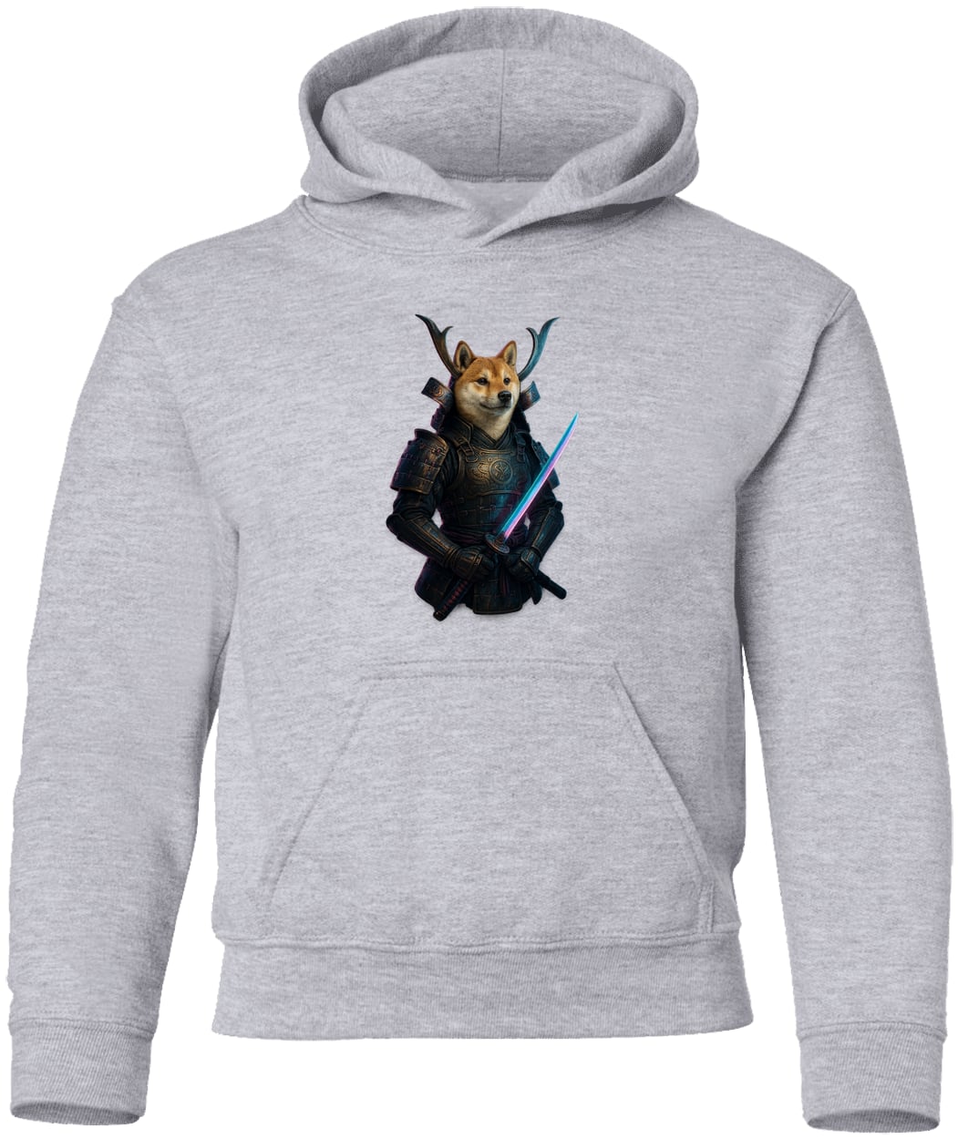 G185B Gildan Youth Pullover Hoodie - Sport Grey
