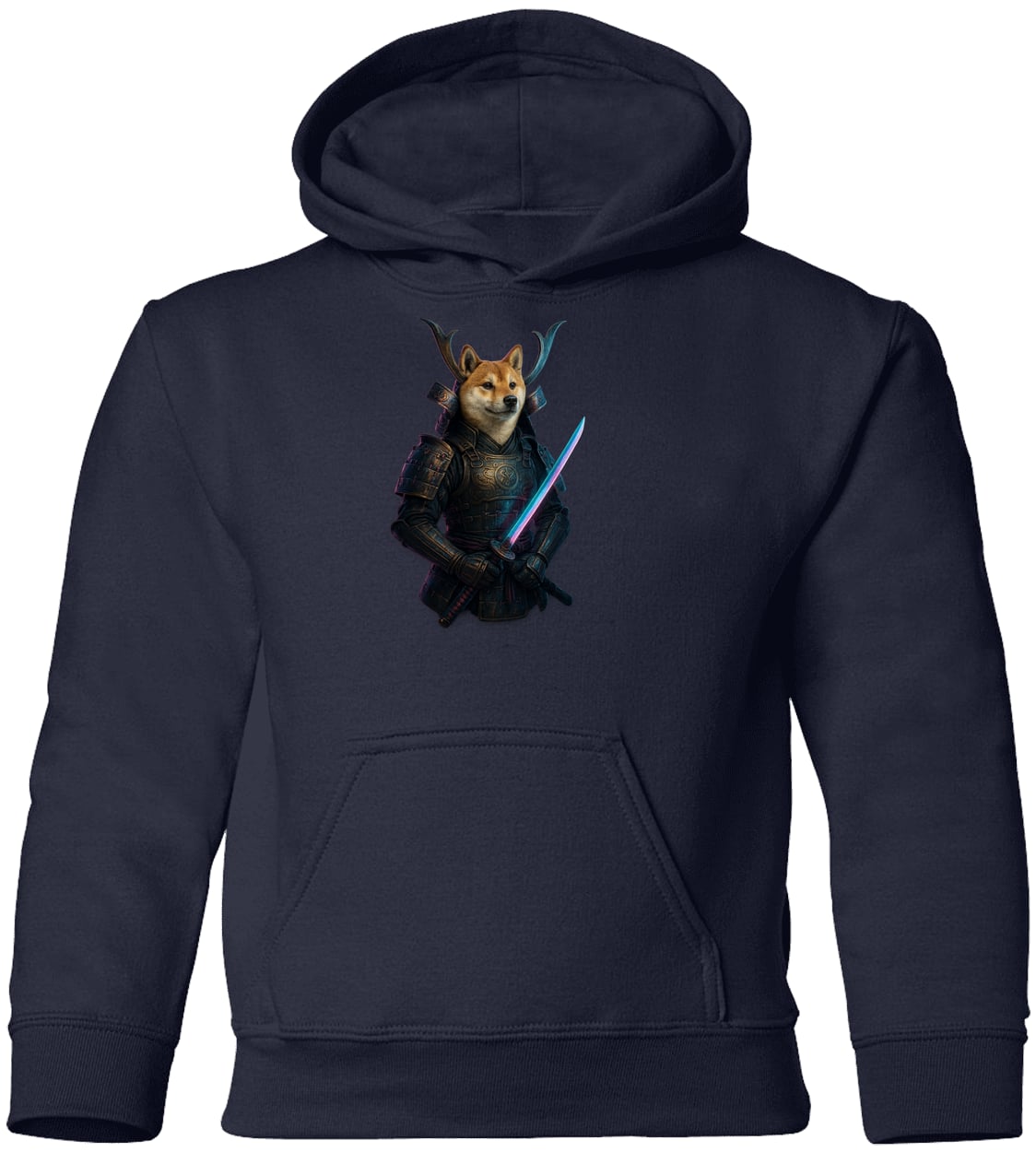 G185B Gildan Youth Pullover Hoodie - Navy