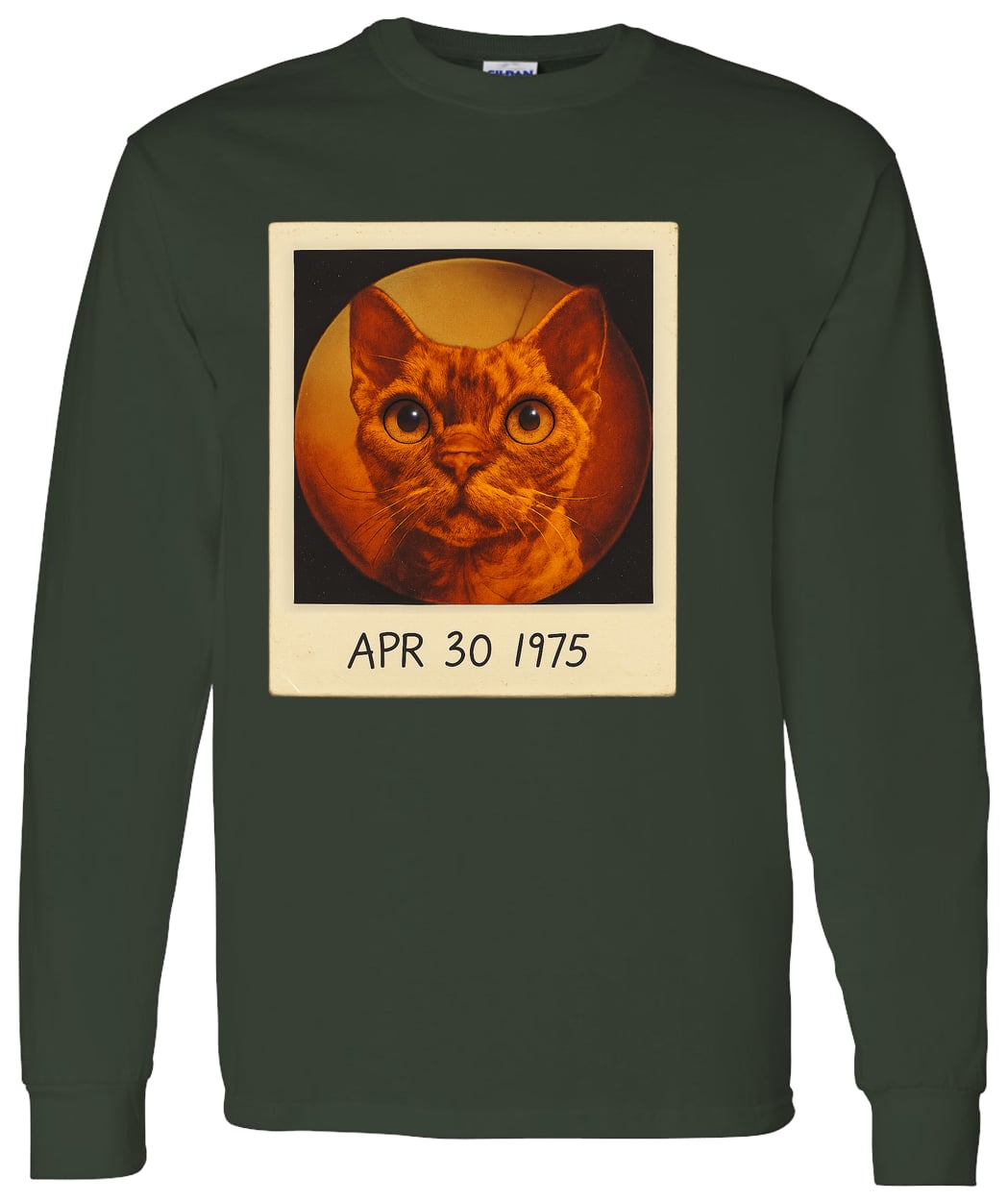 G540 LS T-Shirt 5.3 oz. - Forest Green