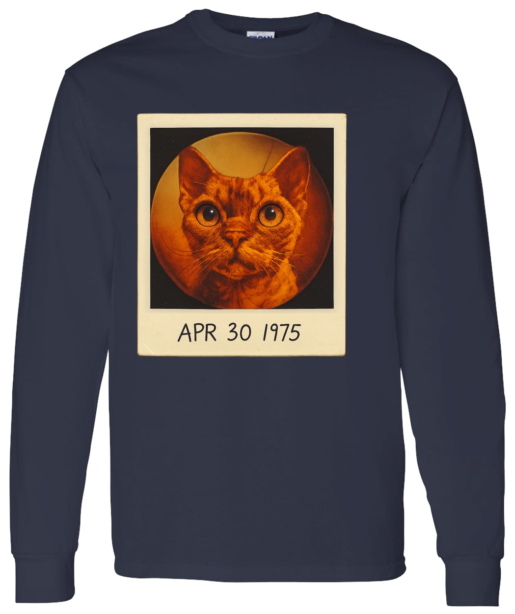 G540 LS T-Shirt 5.3 oz. - Navy