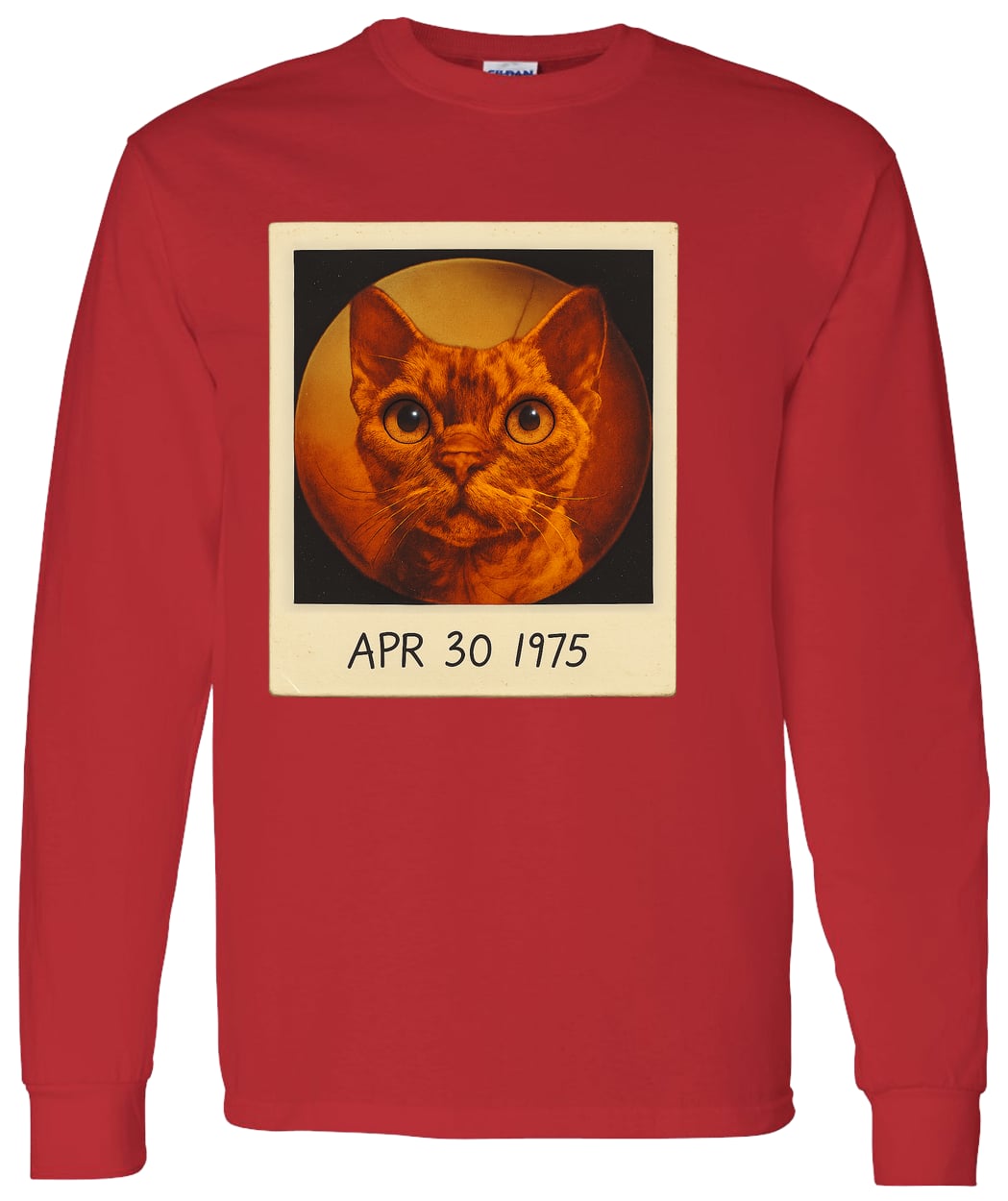 G540 LS T-Shirt 5.3 oz. - Red