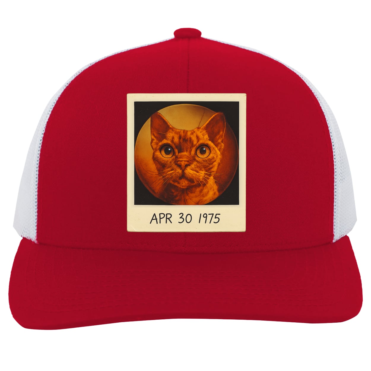 104C Trucker Snap Back - Red/White