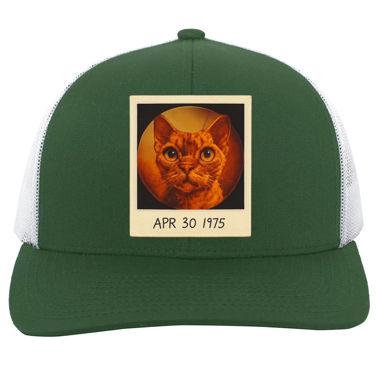 104C Trucker Snap Back - Dark Green/White