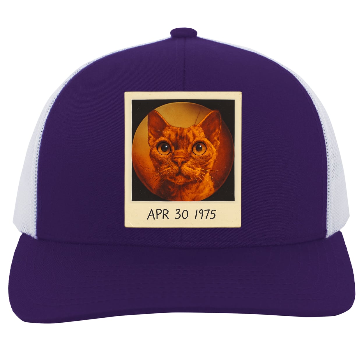 104C Trucker Snap Back - Purple/White