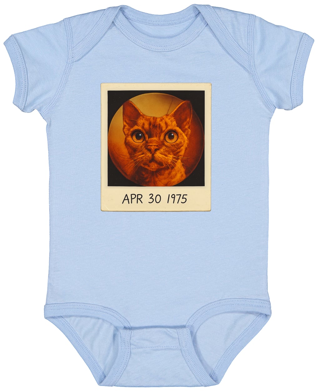 4424 Infant Fine Jersey Bodysuit - Light Blue