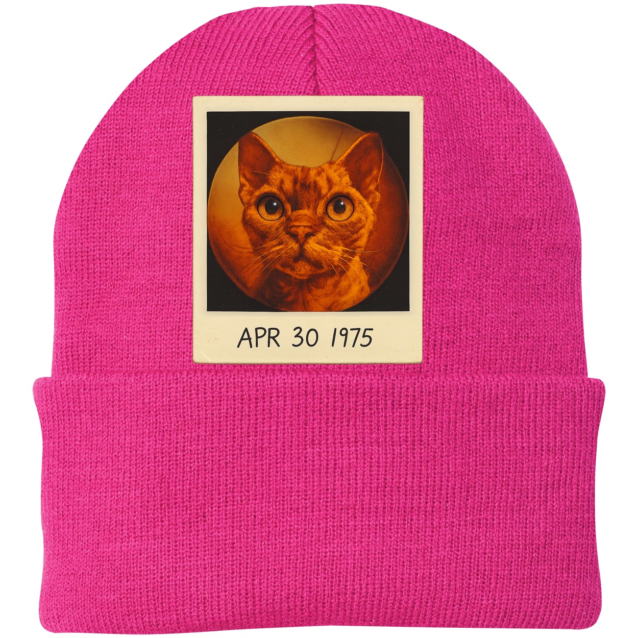 CP90 Port & Company Knit Beanie - Neon Pink