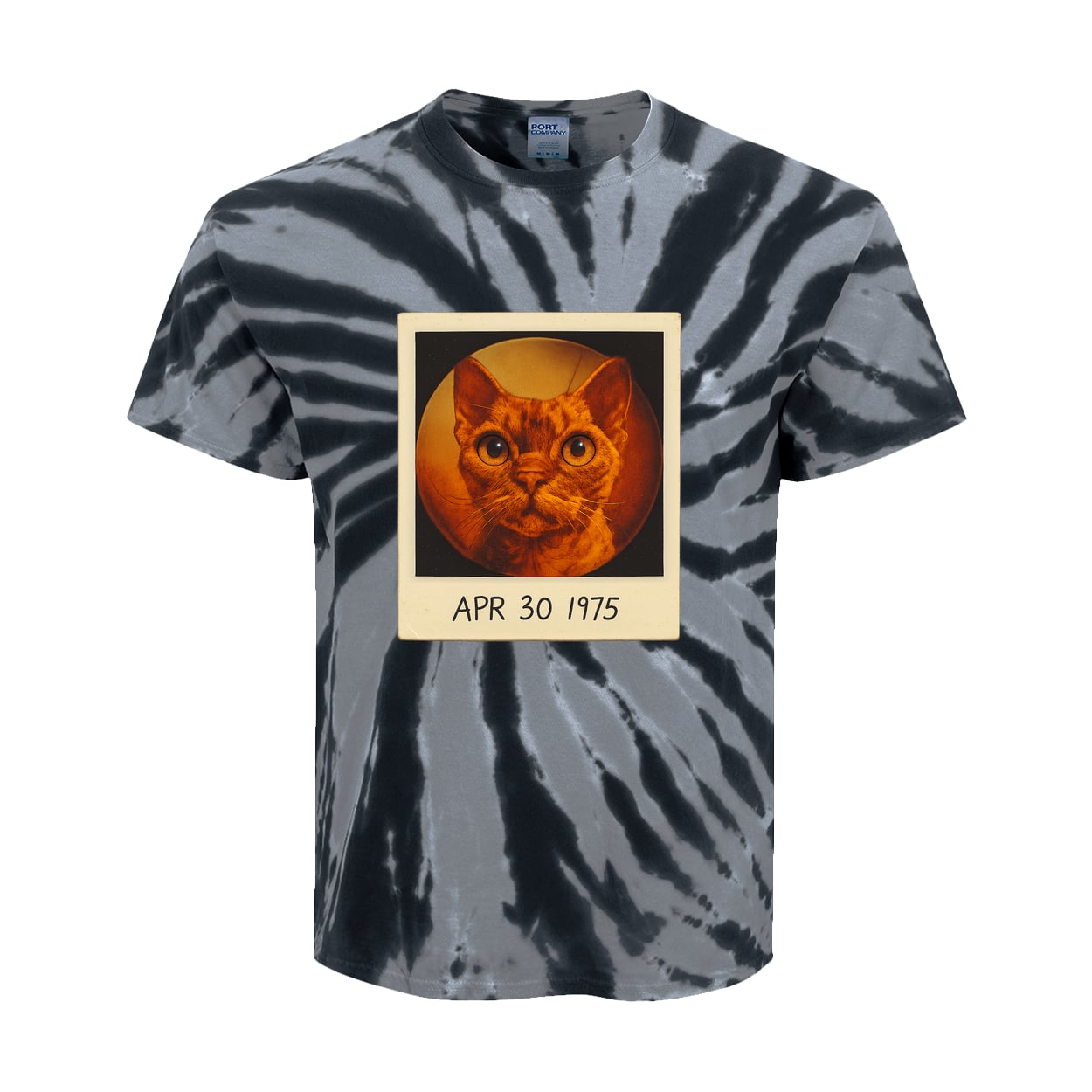PC147Y Port & Company Kids Tie-Dye Tee - Black