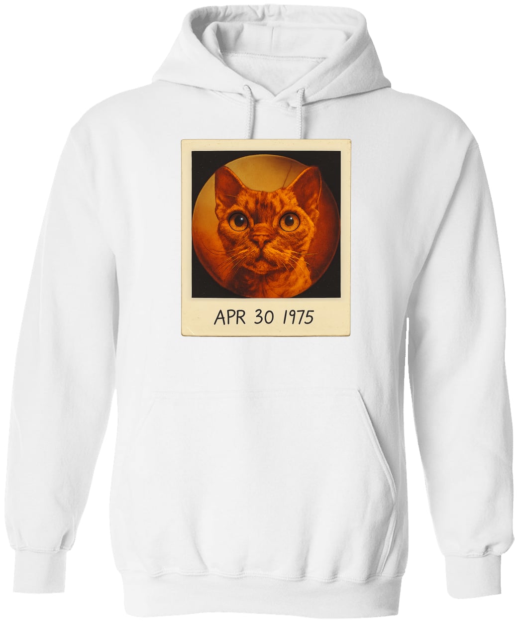 G185 Gildan Pullover Hoodie - White