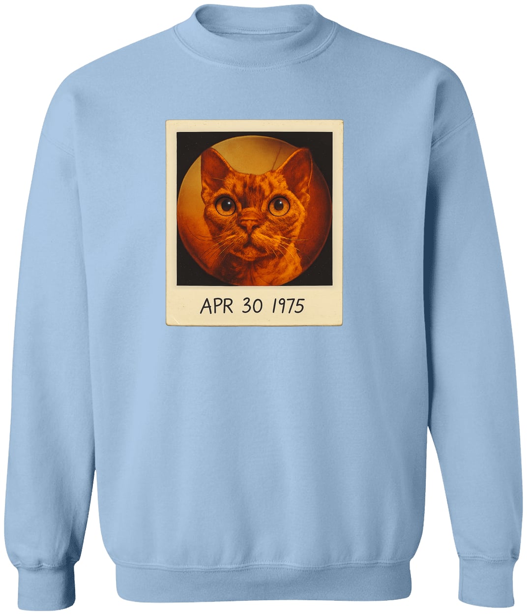 G180 Gildan Crewneck Pullover Sweatshirt - Light Blue
