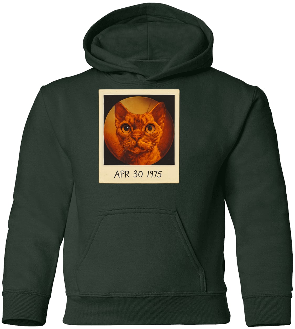 G185B Gildan Youth Pullover Hoodie - Forest Green