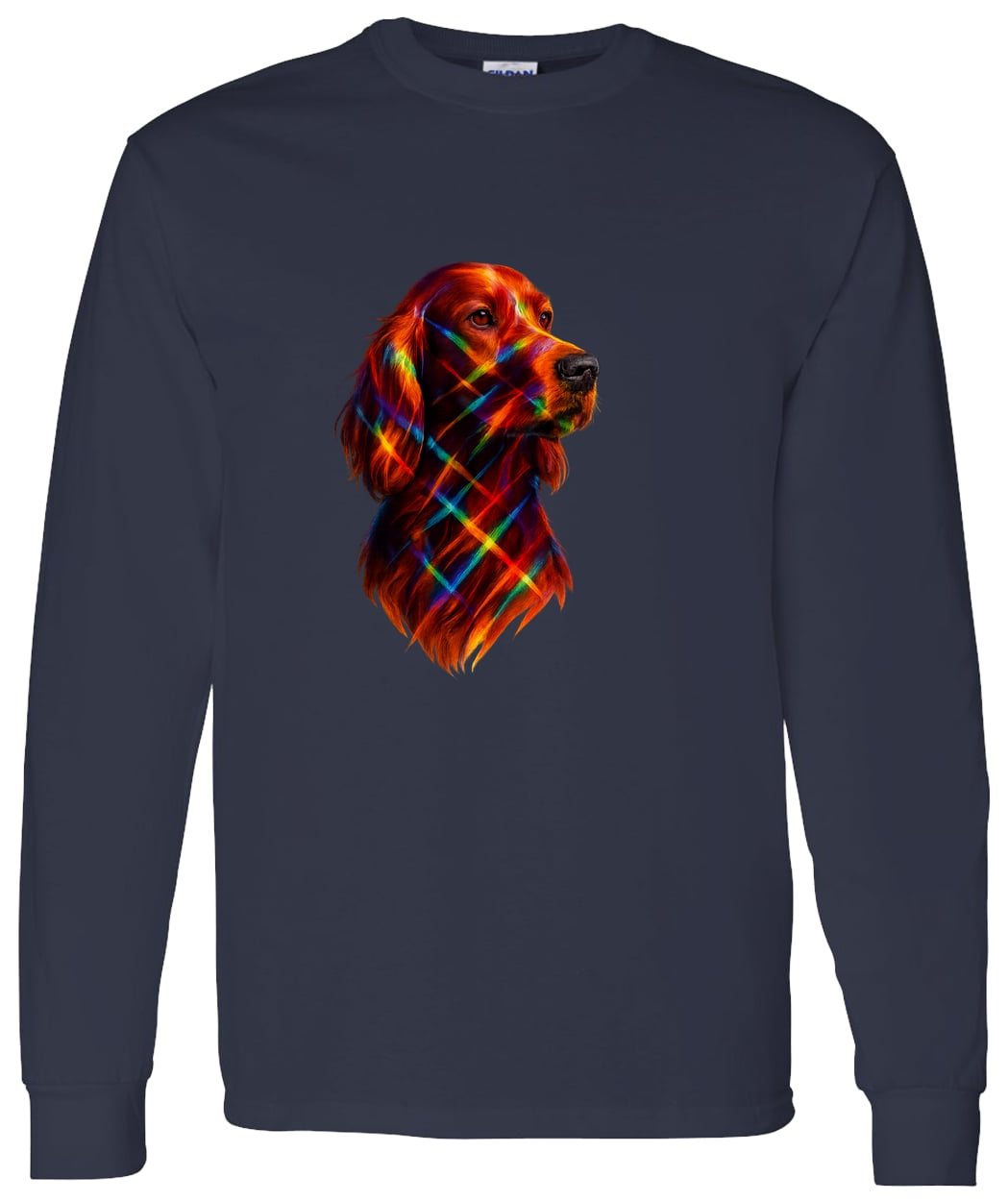 G540 LS T-Shirt 5.3 oz. - Navy