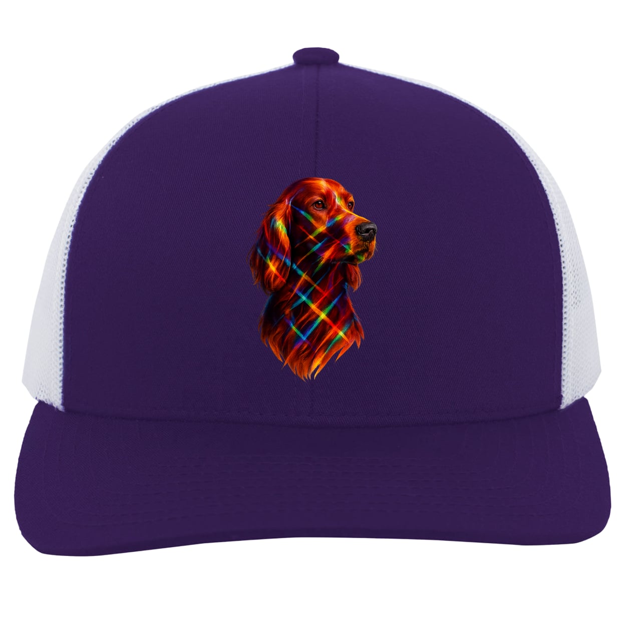 104C Trucker Snap Back - Purple/White