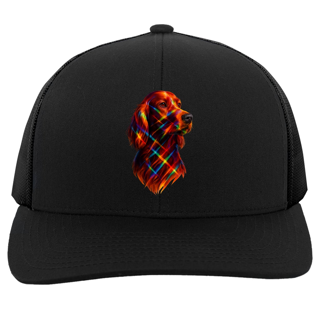 104C Trucker Snap Back - Black
