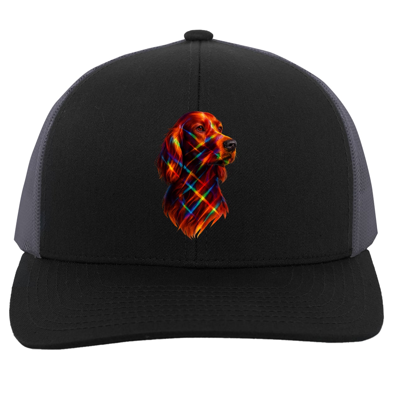 104C Trucker Snap Back - Black/Graphite