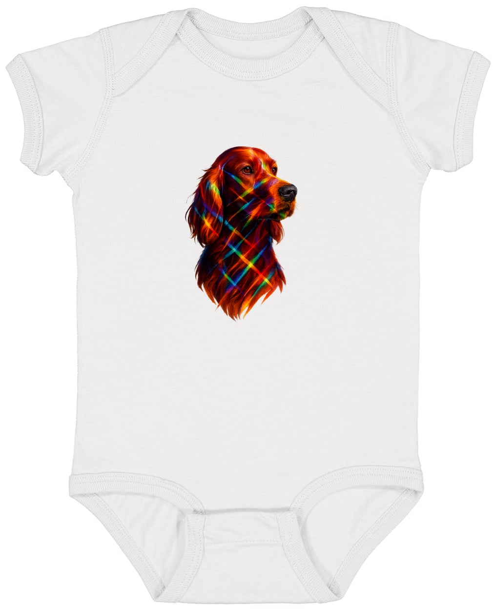 4424 Infant Fine Jersey Bodysuit - White
