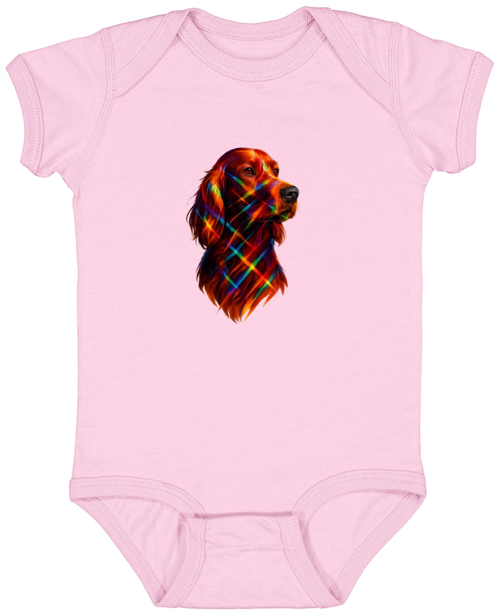 4424 Infant Fine Jersey Bodysuit - Pink